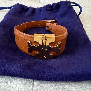 Tory Burch Leather Bracelet
